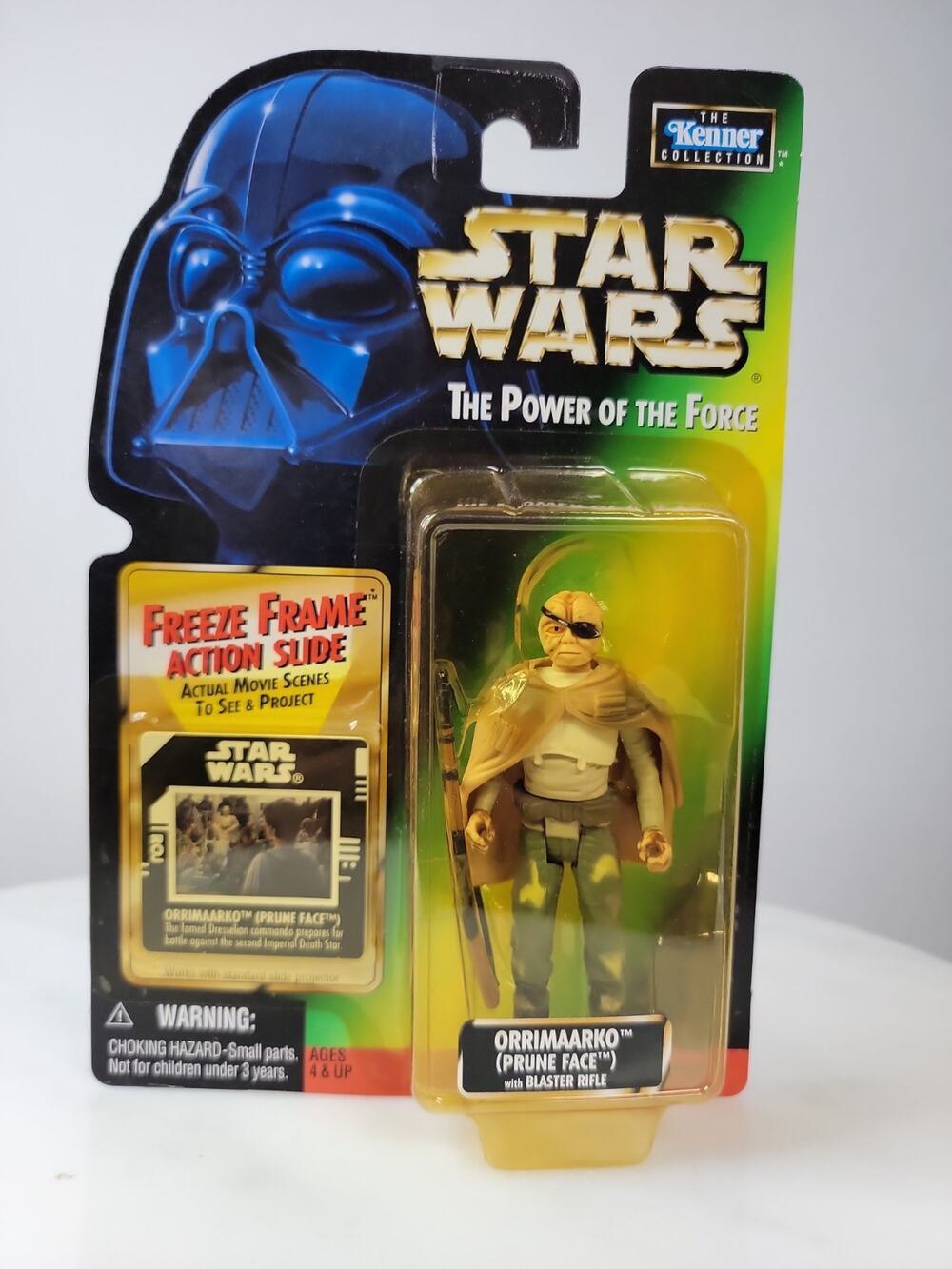 STAR WARS POWER OF THE FORCE ORRIMAARKO PRUNE FACE Figure Freeze Frame POTF 1998